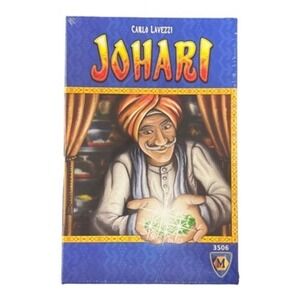 Johari Board Game Mayfair Games Carlo Lavezzi Family Fun‎ 2-4 Players Sealed New